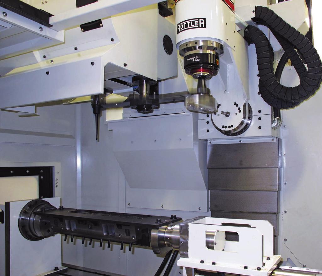 EM69P 5-AXIS CNC DIGITIZING, PORTING AND MACHINING CENTER Rottler s Next Generation 5-Axis CNC Multi Purpose Machining Center offers the precision and speed needed to reproduce cylinder heads with