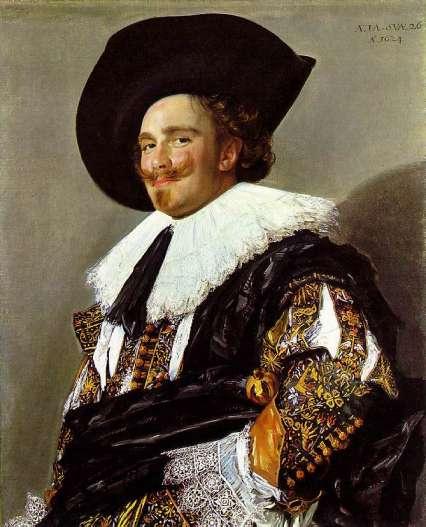Laughing Cavalier by Hals The Laughing Cavalier (1624) is a famous painting by the Dutch Baroque artist Frans Hals.