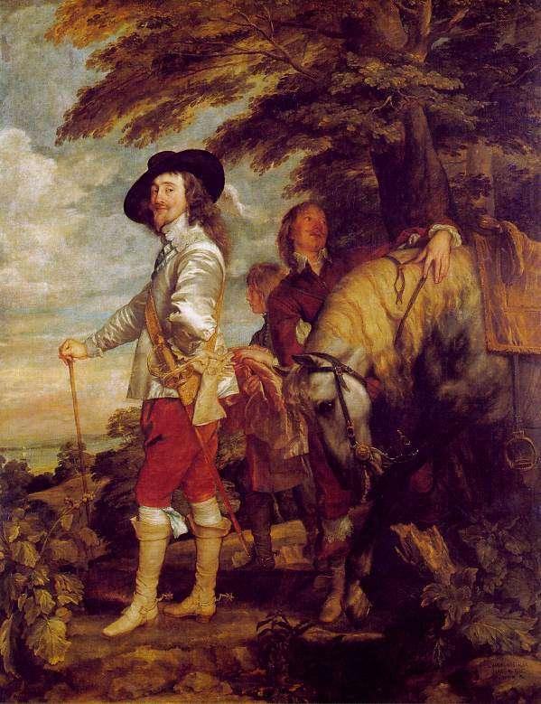 Portrait of Charles I by Van Dyck This painting