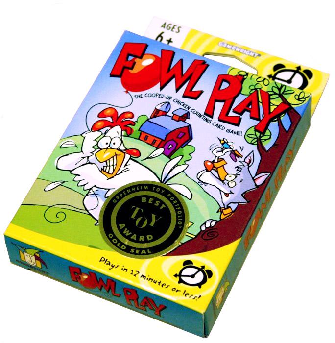 Fowl Play Designed by Robert Bushnell and published by Gamewright in 2002 Object: Be the first of 2 or more players to reach a given goal score.