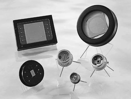Segmented Photodiodes (SPOT Series) Position Sensing Detector (PSD) The SPOT Series are common substrate photodetectors segmented into either two (2) or four (4) separate active areas.