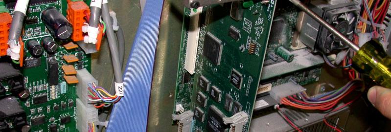 Section 12: Remove & Replace the PCI PCB card 1.