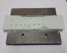ISSN 2229-5518 726 and blocking were performed inorder to improve the precision of the experiment. The output variables are cutting force, edge chipping thickness and overcut. TABLE 2.