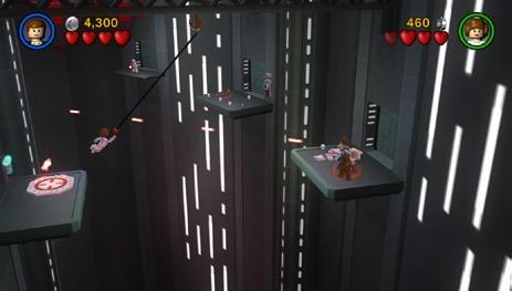 Section 2: Help Ben Kenobi Disable the Tractor Beams Head down this hallway and you ll reach a dead end where you ll see Ben Kenobi fighting off some Stormtroopers in the background.