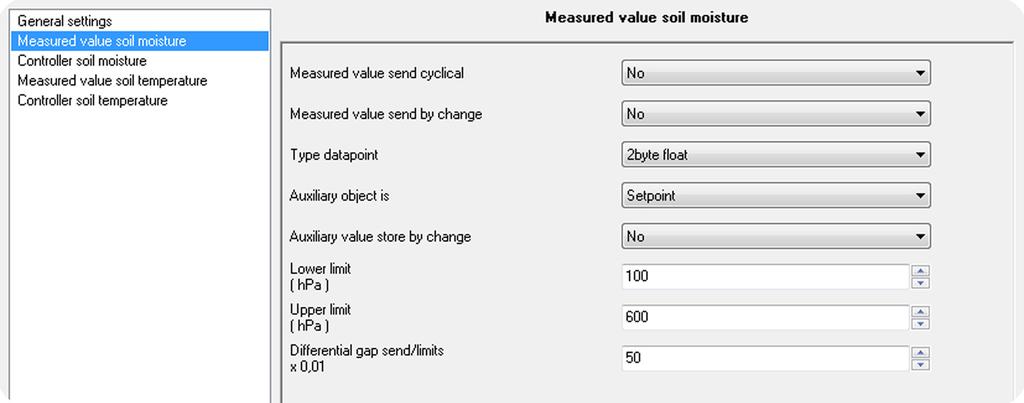 Seite 4 SK08-WMT Soil Moisture / Soil Temperature 5.2.