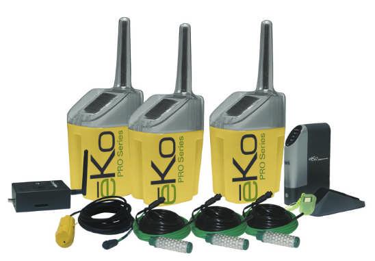 ēko Pro Series System FOR ENVIRONMENTAL MONITORING The ACEINNA ēko Pro Series Starter Kit is a wireless agricultural and environmental sensing system for crop monitoring, microclimate studies and