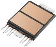 unique double-side soldering for IGBT in the power module 650V/600A capability On chip current sensor - --- power module is specially designed for automotive applications Molded Package Chips