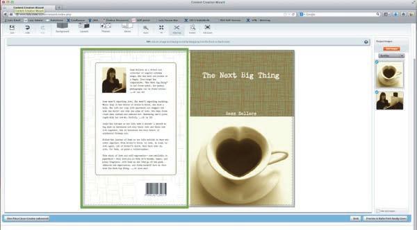 3. Create Projects: I. Softcover Book for Retail Distribution The Publishing Wizard will guide you through the process of uploading and converting your Word document into a print-ready book interior.