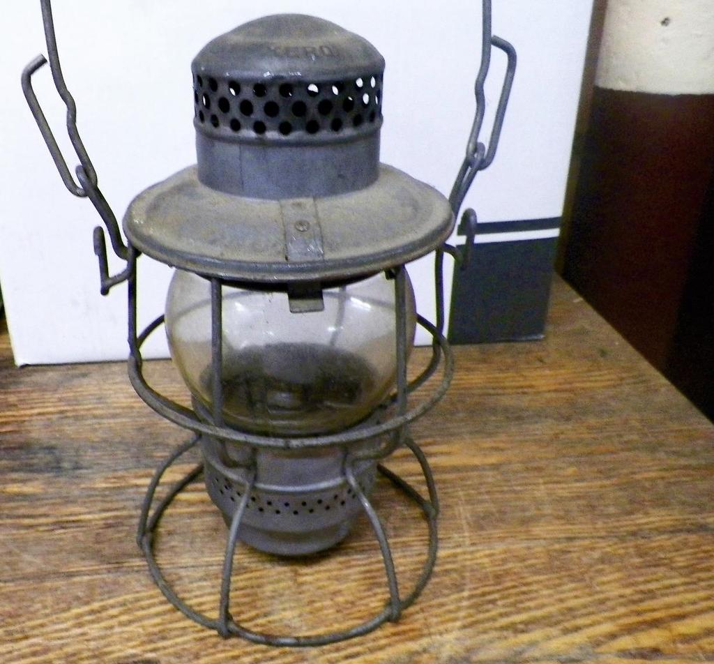 Short Globe Lantern /w Clear Globe Those have a ring base with an