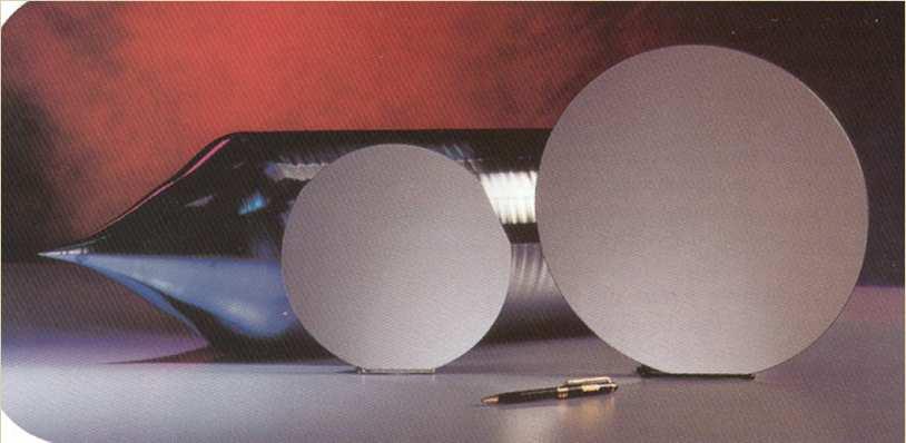 Wafer Size Trend Time between wafer size increases is growing: Year* Wafer Diameter 1969 3