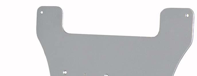 Attaching the Adapter Plate and the Backplate Cover 1. Line up the mounting points (Figure 3). 2.