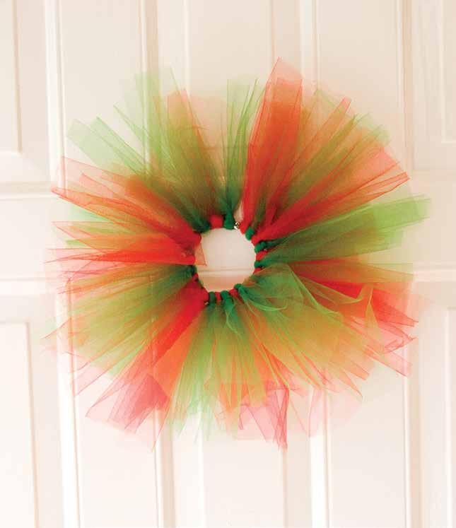 Step 1 Step 2 Step 3 Step 4 Cool Tulle Yule 1. Elastic 2. 2 yards of red tulle per child 3.