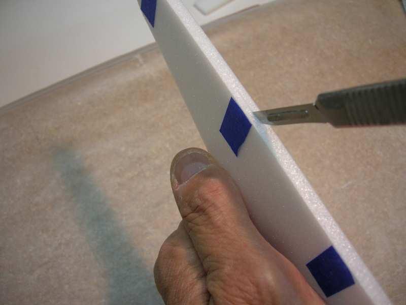 Step 27 Using your Exacto knife, carefully cut a slit along the centerline of both the stabilizer and elevator at each hinge location.