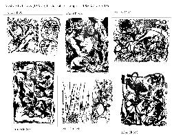 Jackson Pollock_ Set of 6 s Untitled (After CR 344), 1964 Set of 6 s Untitled (After