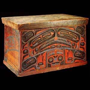 Guess the Artifact Hint: hollow Answer: carved red cedar box with top Haida 8 Copyright2015.GregNoyes.Allrightsreserved.