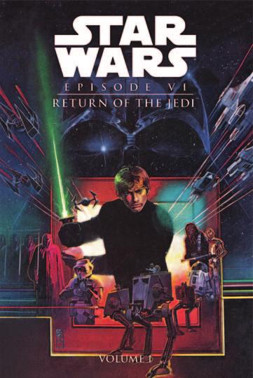 original Star Wars and 6 Clone Wars books