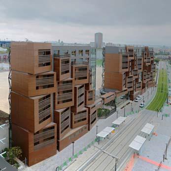 Revit Review structural posts on open lab Basket Apartments