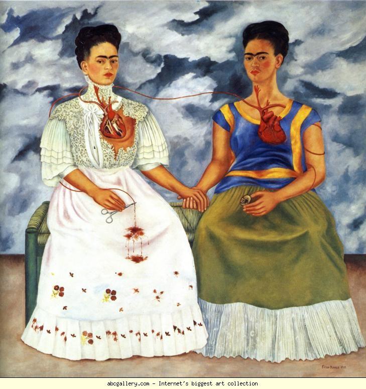 The Two Fridas (1939), Oil on canvas, 170 x 170
