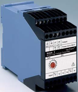 Isolation Amplifiers VariTrans P 43000 D2 TRMS VariTrans P 42000 TRMS AC/DC High-Voltage With True RMS AC Input 0.