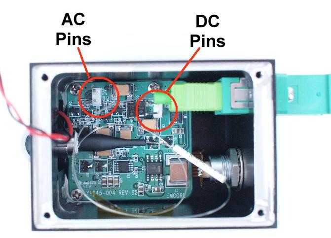 8 APPENDIX D: DC THZ SOURCE BIAS The PB7200 employs a lock in amplifier which requires that the THz source photomixer bias be modulated at 6 khz.