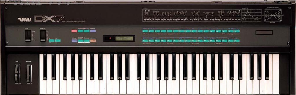 01-3 Synthesizer Pianos DX7 DXEP 1, DXEP 2, DXEP 3, DXEP 4 The CP1 can also faithfully reproduce the piano sounds of the classic Yamaha DX7 synthesizer.