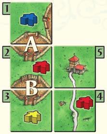 If players tie with the most, they rejoice in their shared victory. The expansion: the Festival Contents: 10 land tiles, each with the festival symbol.