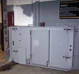 This type of flood barrier/door is often used for inside applications such as labs and clean rooms. Flood barriers are available in bottom hinged, side hinged, and removable designs.