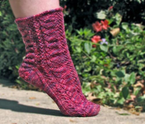Aurelia Socks Aurelia. As a name, it means golden. To me, it brings to mind images of a winding brook, a secluded spot in a forest overlooking a waterfall, and mythical tree nymphs.