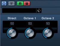 It can use different waveforms to modulate the level (tremolo) or left-right stereo position (pan), either using tempo sync or manual modulation speed settings.