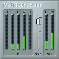 6. Connect a master recording device to the stereo mix output and perform a mixdown as usual.