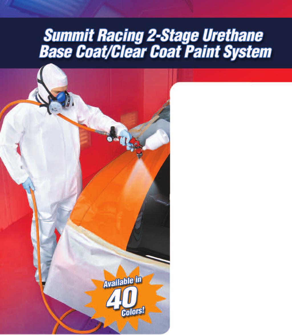 National Rule Applications Guide Summit Racing Equipment s Single-Stage Paint and Auto Refinishing System was developed for the home enthusiast and small shop owner wanting a professional-looking