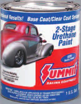 Now you can take your custom paint work to the next level with our 2-Stage Base Coat/Clear Coat Paint System.