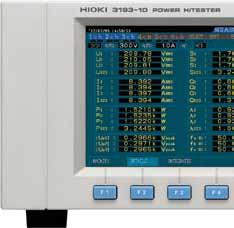 POWER HiTESTER 3193-10 Power measuring instruments AC/DC CURRENT SENSOR Rated at1000a rms