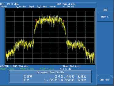 Frequency Counter Positions the marker on the spectrum and lets the instruments measure the frequency with its built-in frequency counter to a resolution selectable from between 1 Hz and 1 khz.