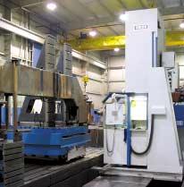 UNION P / PC 130 / 150 UNION PU / PCU 150 Floor Type or Traversing Column Machines: especially suited for machining large parts in stationary set up A 3D machine for processing