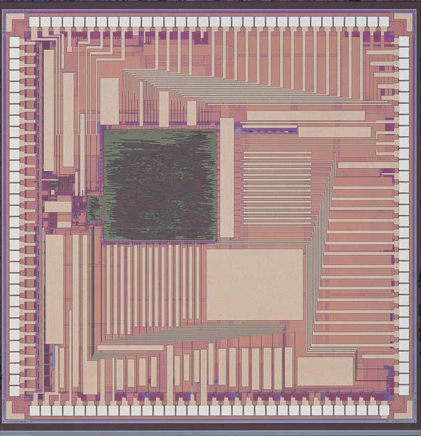 Prototype Chips CNT sensors fabricated