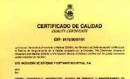 PECAL/AQAP 160 certificate and in the very