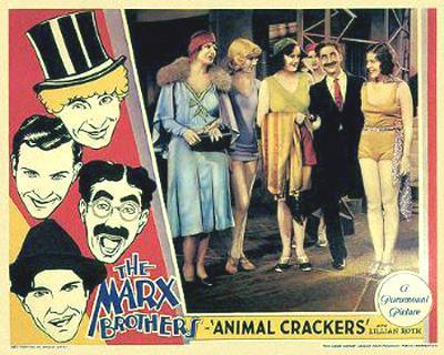 Escaping the Depression Hollywood Groucho Marx, Animal Crackers Walt Disney,