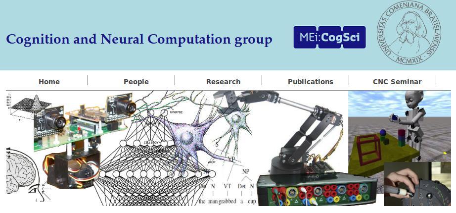 Our research in AI and CogSci Research: computational modeling of cognitive modeling (with neural networks),