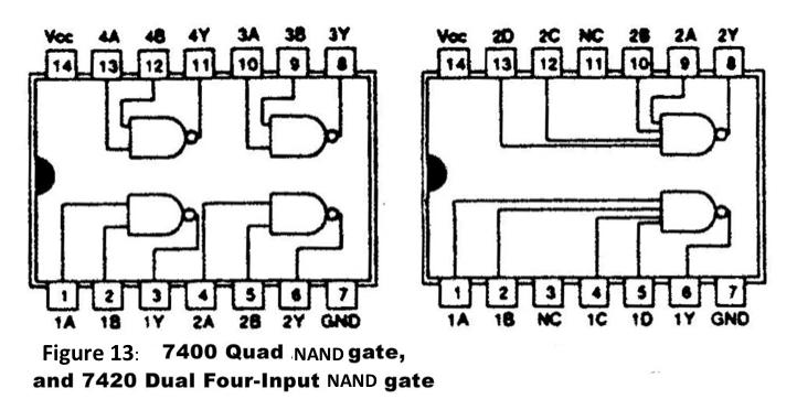 Using one OR gate of the 7432, wire DIO 0 and DIO 1 to its inputs, and DIO 8 to its output. Fill in the state table below with your observations.