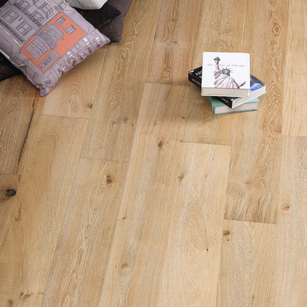 NATURAL BAT Hurford Flooring also offers RAW, a pre-sanded, square edge and unfinished