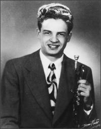 Made his debut with the Stan Kenton orchestra in 1950.