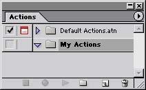 You ll start this task by opening a new document and preparing to record a new action in the Actions palette.