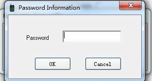 Setting Password Setting, when ticked them, and write