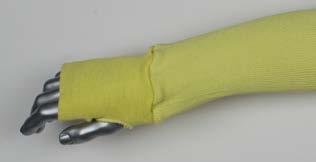 SPECIALTY APPLICATIONS ARM PROTECTION SLEEVES AR/FR PROTECTION IDEAL FOR WELDING A2 10-K4622 - Good cut protection - Excellent thermal and flame protection from high heat - Elastic top provides a