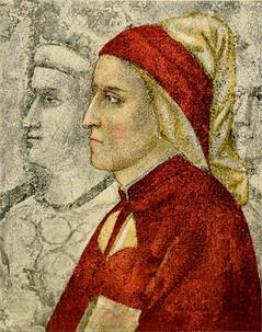 Dante Alighieri Father of the Italian Language Wrote The Divine Comedy.
