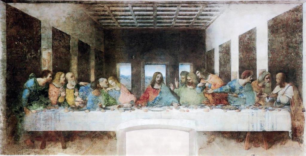 Leonardo da Vinci The Last Supper A page from