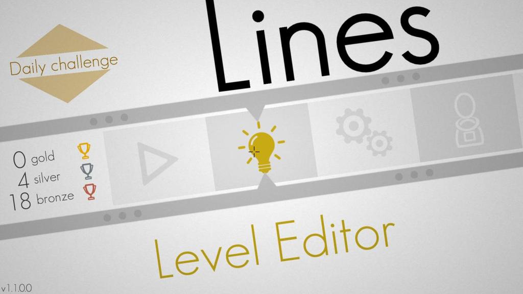 Introduction Lines has a powerful level editor that can be used to make new levels for the game.
