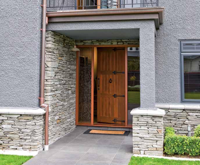 10 WANAKA range CEDAR AR44 IN KWILA FRAME D Exclusive three-stage protective finish We have developed a proprietary exterior finish that helps prevent the breakdown of wood in solid timber doors from
