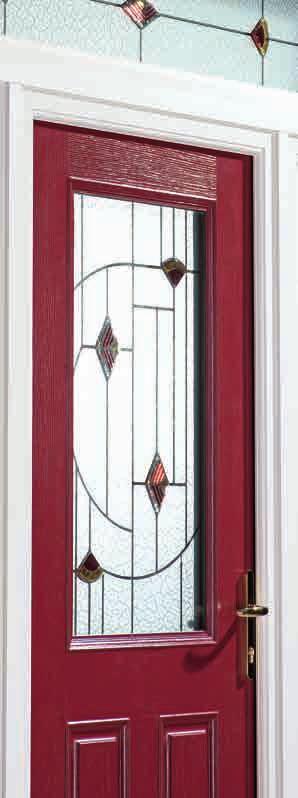 APG Apeer 70 Traditional APG3 BF502 APG3 FT25 Clear glass in sidelights and toplight.
